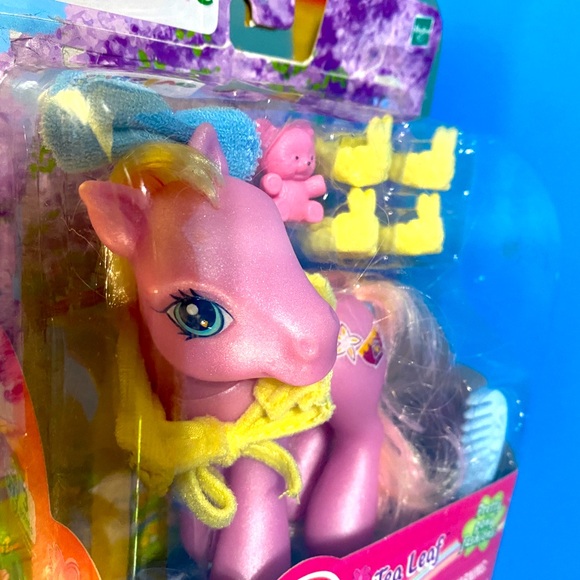 MY LITTLE PONY G3 2003 NWT PRETTY PONY FASHIONS TEA LEAF TOYS R US EXCLUSIVE - Picture 6 of 16